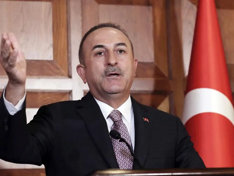 Ministrul de Externe al Turciei, Mevlut Cavusoglu- Foto: Cyprus Mail