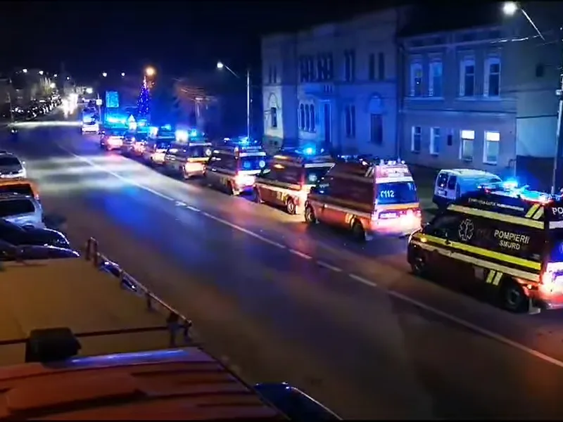 PLAN ROȘU! De la Balul Însuraților, 30 de persoane au ajuns direct la spital. Ce s-a petrecut - Foto: captură video