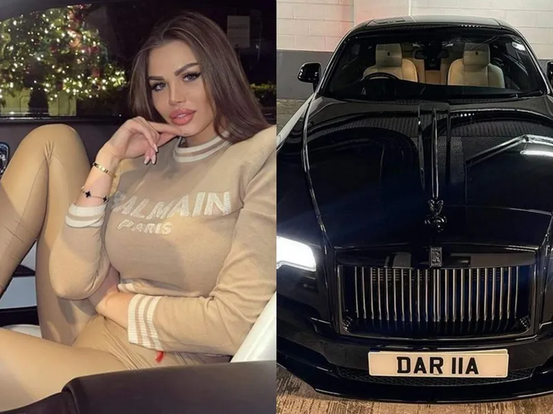 Daria Radionova, iubita lui Alex Bodi, și-a luat Rolls-Royce Ghost. / Foto: spynews.ro