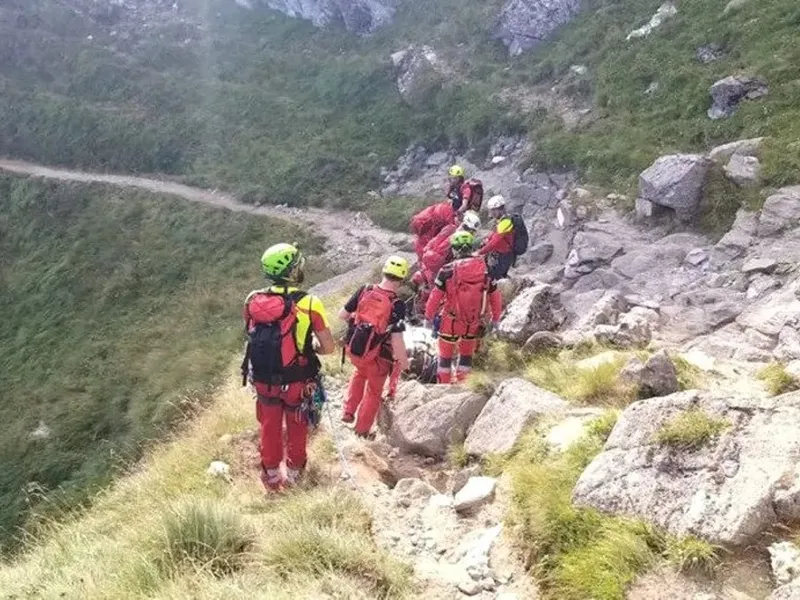 Dramă în Alba! O turistă care vizita Rimetea a căzut de pe stânci și a murit - Foto: Facebook/ Salvamont/ Imagine cu caracter ilustrativ