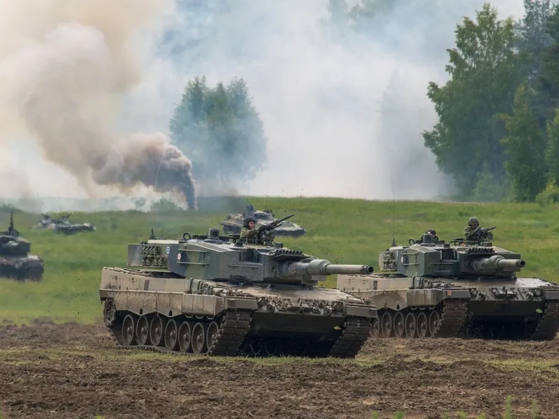 Tancurile Leopard 2 - Foto: Profimedia Images