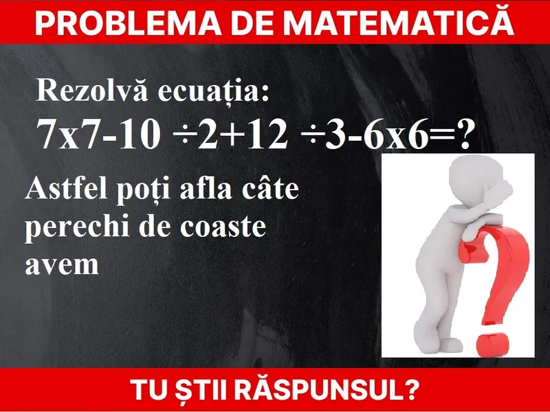 Problemă de matematică Foto: Newsweek