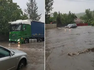 Într-un oraș din județul Vaslui au fost asfaltate și gurile de canal Foto: vremeanoua.ro