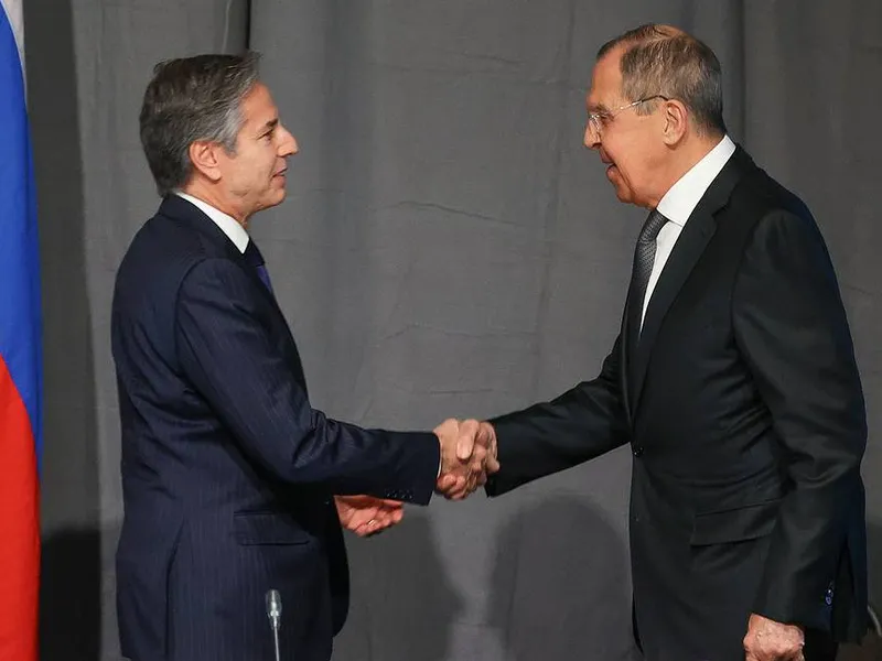 Antony Blinken și Serghei Lavrov se întâlnesc la Geneva pentru o nouă rundă de negocieri/FOTO: tass.com