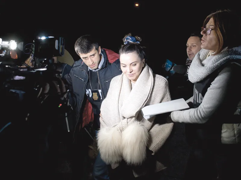 Ana-Maria Pătru, escortată la DNA/FOTO: Inquam Photos/Octav Ganea