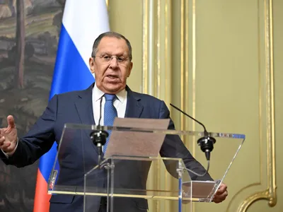 Putin negociază cu Trump doar „pacea rusească în Ucraina”. Lavrov: „O țară inventată de Rusia” - Foto: Profimedia images