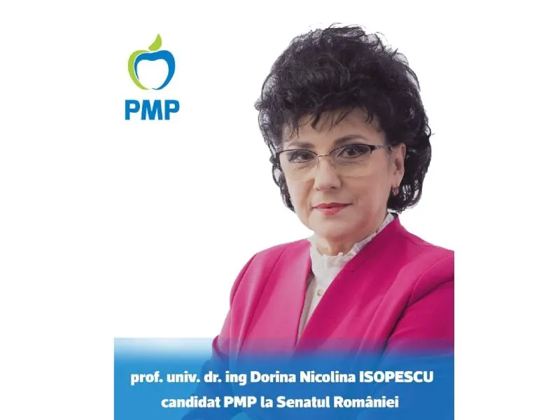 Dorina Isopescu, candidat PMP pentru Senat