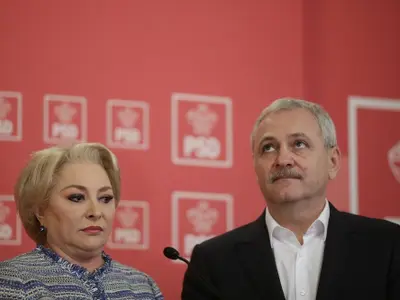 Dăncilă a uitat repede vremurile când slujea cu sârg un infractor Foto: INQUAM/Octav Ganea