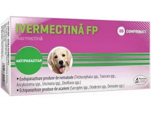 Medicament pentru tratarea paraziților la animale. În petshop-urile online, Ivermectina e epuizată. Sursa imagine: petmart.ro