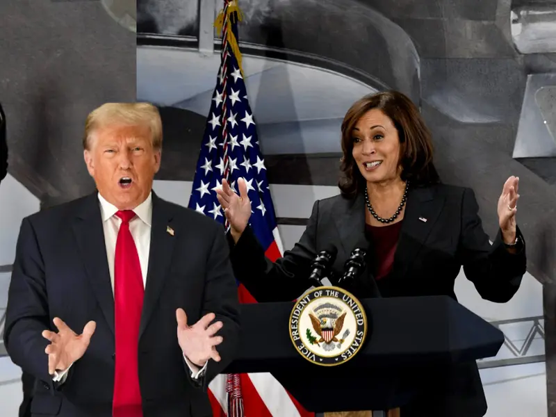 Kamala Harris îi ia fața lui Trump în 6 din 7 state cheie care pot decide viitor președinte al SUA - Foto: Profimedia images