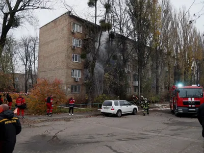 Ținte civile în Kiev - FOTO: Twitter