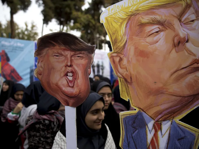 Proteste la Teheran în weekend        Foto: Guliver/ Getty Images