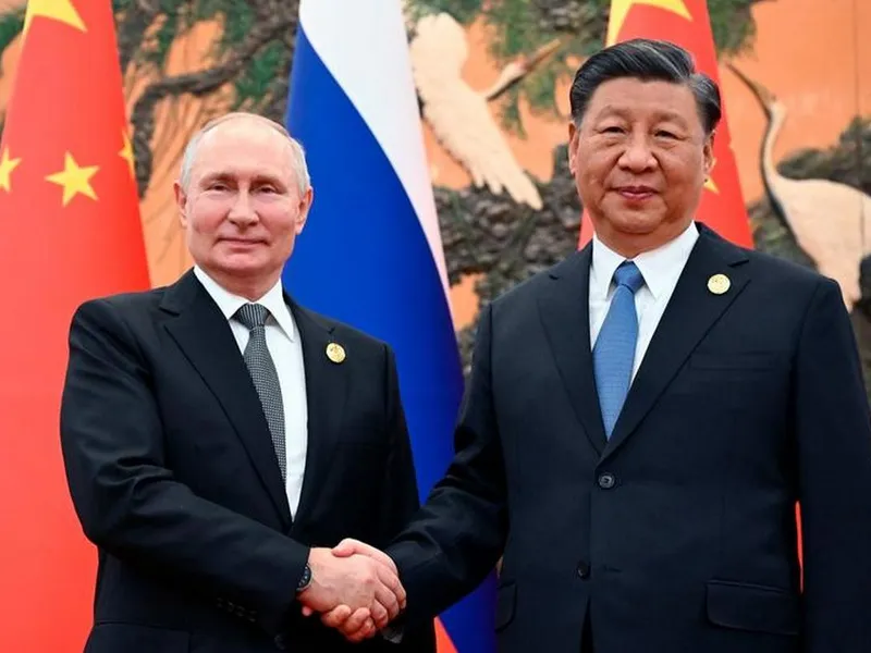 Vladimir Putin „se închină” la Beijing. Prima vizită după „câștigarea” unui nou mandat, în China - Foto: Profimedia images