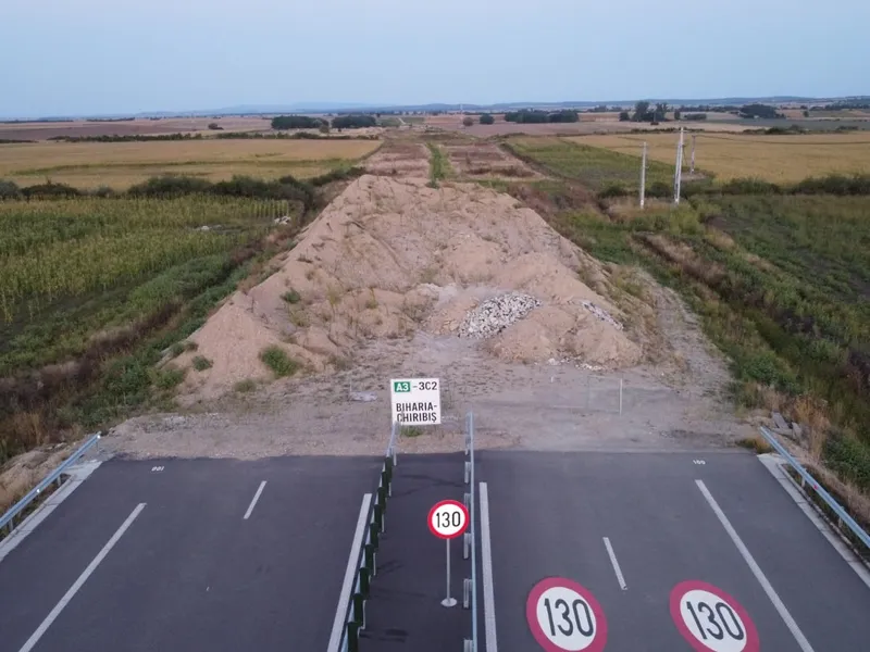 Pe lotul Biharia-Chiribiș al Autostrăzii Transilvania trebuia să se circule în iulie. / Foto: Asociația Pro Infrastructură, Facebook