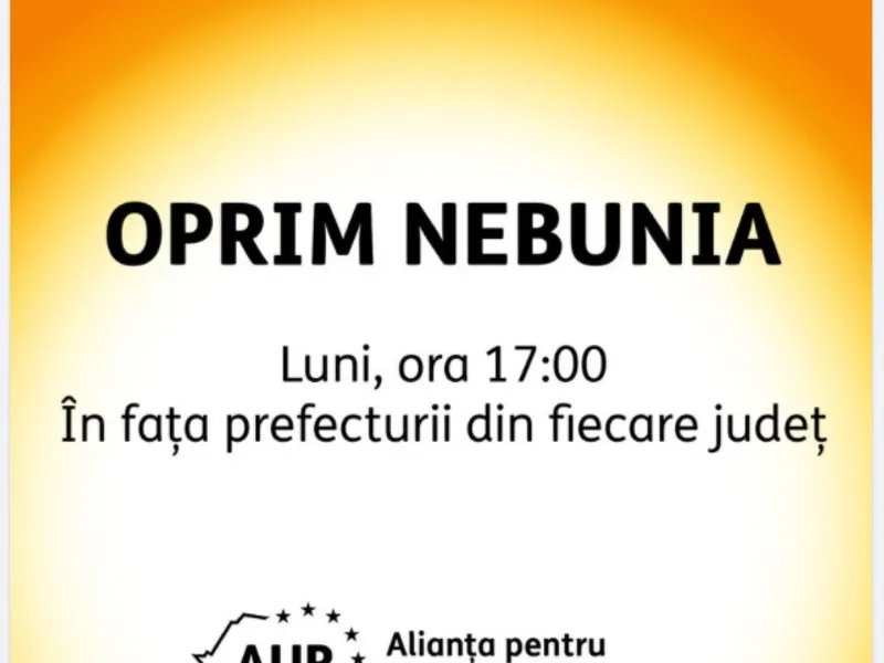 Postările lui George Simion despre protestul pe care susține că nu AUR l-a inițiat. Sursa: Facebook George Simion