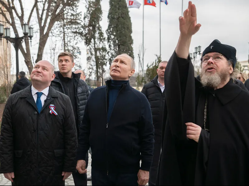 Putin într-o vizită de lucru - Foto: Profimedia Images