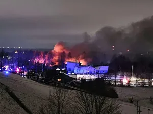 Un avion de marfă s-a prăbușit lângă aeroportul din Vilnius. O persoană a murit, două au fost rănite - Foto: Profimedia Images