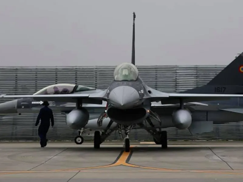 Parlamentul a dat undă verde inițierii achiziţiei a 32 de aeronave F-16 second hand din Norvegia. / Foto: digi24.ro