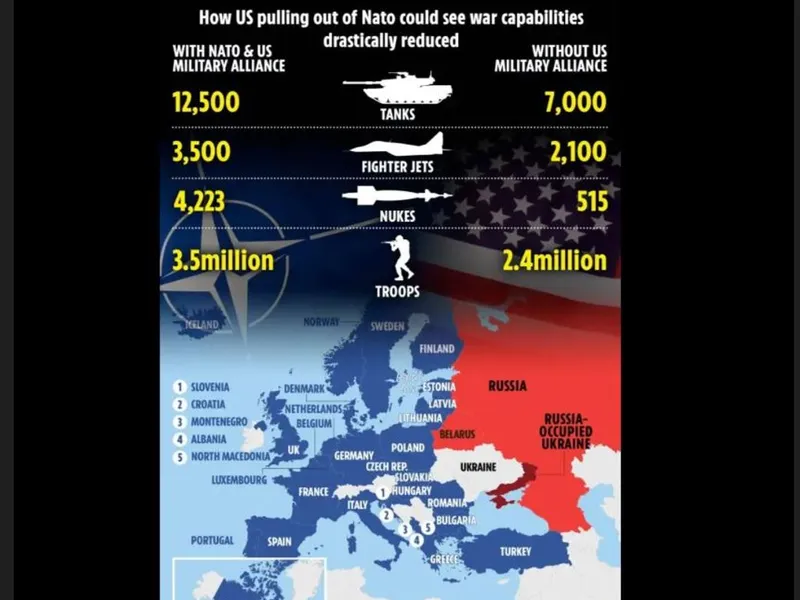 Europa se apără contra lui Putin cu scut de drone la Marea Neagră și arme nucleare - Foto: The Sun