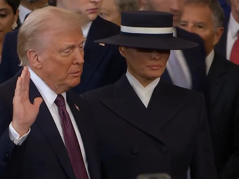 Donald Trump este al 47-lea președinte al SUA. Bogații lumii, prezenți la ceremonie - Foto: captură YouTube