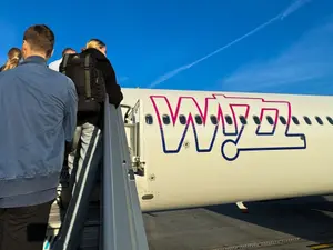 Unele curse Wizz Air nu mai zboară de pe Aeroportul Otopeni. Ce se întâmplă cu pasagerii? - Foto: Profimedia Images