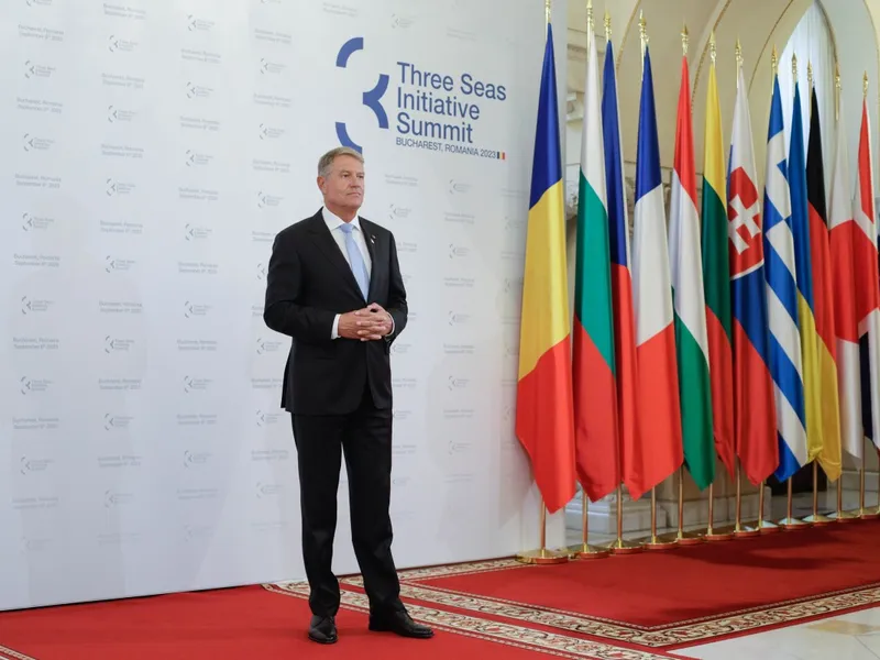 Iohannis: „Prin statutul de stat asociat la Iniţiativă, Ucraina va fi mai aproape de UE” - Foto: INQUAM Photos/ George Călin