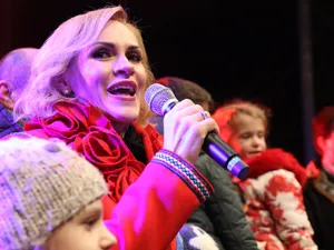 Gabriela Firea, primărița Capitalei, spunea că este „nedemn să transformi o astfel de manifestare într-o temă politică”. Sursa: Inquam Photos - Alexandru Busca