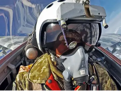 „Juice”, pilot ucrainean de MIG 29/Foto: watzone