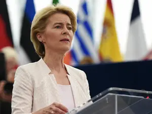 Preşedinta Comisiei Europene Ursula von der Leyen /france24