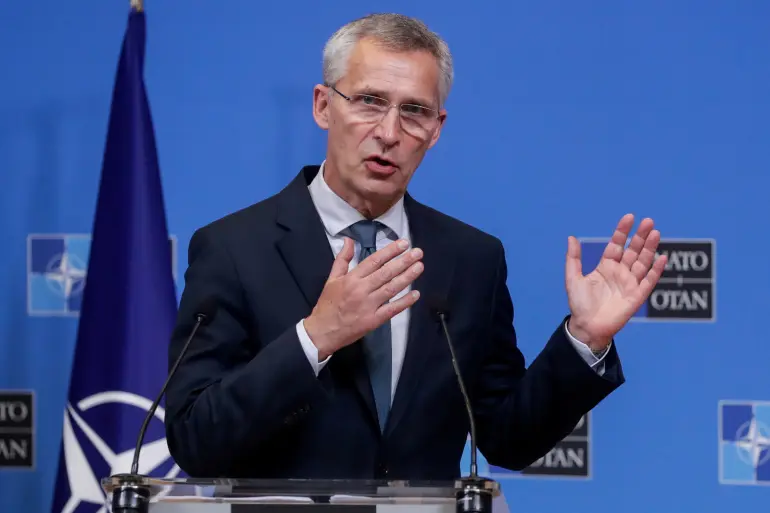 Jens Stoltenberg, alarmat de anunțul lui Putin privind amenințarea cu bomba nucleară/FOTO: nato.int