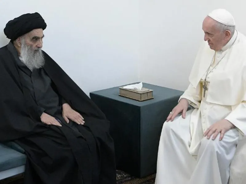 Ayatollahul Ali al-Sistani, cea mai înaltă autoritate religioasă a musulmanilor şiiţi din Irak şi din lume, a declarat că este preocupat de faptul ca toţi creştinii din Irak să trăiască în pace. / Foto: cnn.com