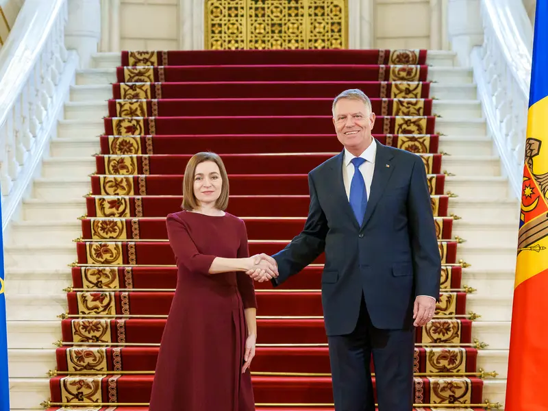 Maia Sandu, în vizită la Cotroceni. Iohannis: E esenţial ca în Europa să câştige din nou democraţia - Foto: presidency.ro