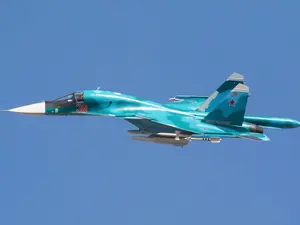 Avion de luptă Su-34 - Foto: Profimedia