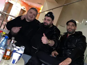 Mircea nebunu, Florin Salam, Vali Nebunu. Frații Nebunu au intrat în conflict cu interlopul Romi Neguș: I se spune Rumeguș, căprioara. Un țăran incult  Foto: Facebook