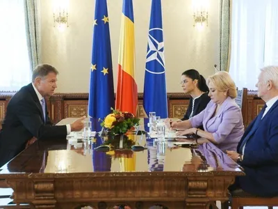 Klaus Iohannis și Viorica Dăncilă pe vremea când se mai întâlneau la Cotroceni Foto: presidency.ro