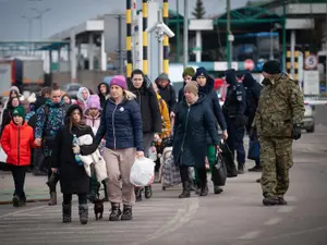 Cati refugiati ucraineni au intrat vineri in România /  Foto: euobserver.com