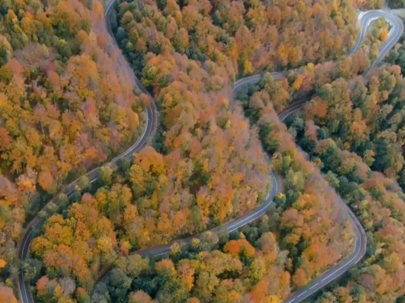 Transfăgărășanul are concurență. A fost deschis un nou drum spectaculos în România. Are 81 km - Foto: captură video