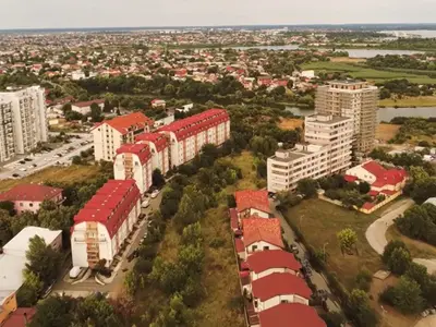 Dobroeşti, Ilfov, vedere aeriană - Foto: captură YouTube/Alberto Costea