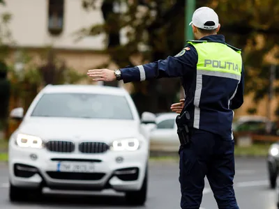 Poliția a reținut 498 de permise auto în doar 24 de ore - Foto: INQUAM Photos/Cornel Putan (cu rol ilustrativ)