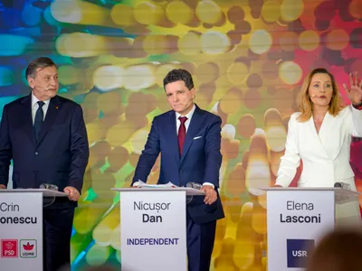 Live ora 20.00. Crin Antonescu, Elena Lasconi, Nicușor Dan, dezbatere la Palatul Parlamentului - Foto: Profimedia Images (rol ilustrativ)