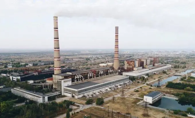 Trupele ruse încearcă să captureze termocentrala de Vuhlehirsk, la 50 de km de Doneţk/FOTO: Twitter/@Lyla_lilas