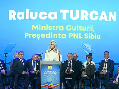 Ministra Raluca Turcan: Valorizăm cultura, creștem rolul și importanța culturii - Foto: Captură foto Youtube