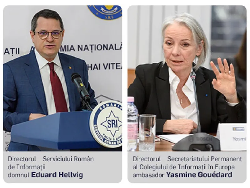 Masă rotundă cu tema Politica Europeană de Securitate. Eduard Hellvig: Ameninţările există/FOTO: sri.ro