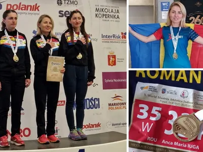 Aur la Campionatul Mondial de atletism masters, pentru o româncă. Are 35 de ani și e asistentă. - Foto: ebihoreanul.ro