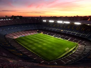 Camp Nou a rămas gol. Foto Getty Images