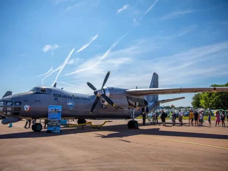 Antonov 30 (An-30) al Forțelor Aeriene Române. Foto: Bogdan Pantilimon, Statul Major al Forţelor Aeriene