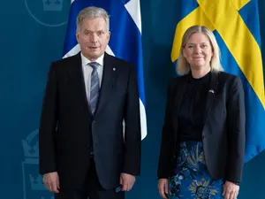 Finlanda și Suedia își depun astăzi candidaturile la NATO/FOTO: profimediaimages.ro