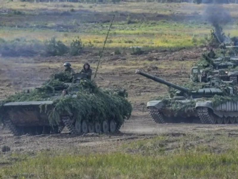 Rusia a concentrat forțe masive în la granița cu Ucraina Foto: ukrinform.com