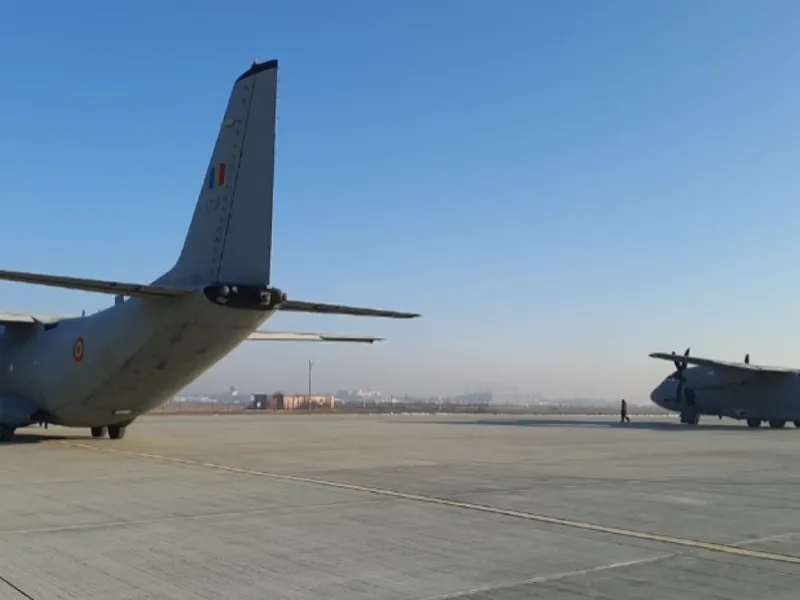 România trimite două aeronave Spartan cu ajutoare pentru sirienii afectați de cutremur - FOTO: Facebook/ MApN