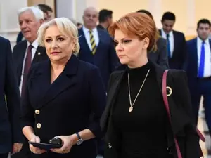 Viorica Dăncilă și Lia Olguţa Vasilescu/Foto: Hov.ro